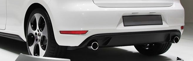 💥ART.4291 Paraurti Posteriore adatto per VW GOLF 6 08-14 LOOK GTI💥