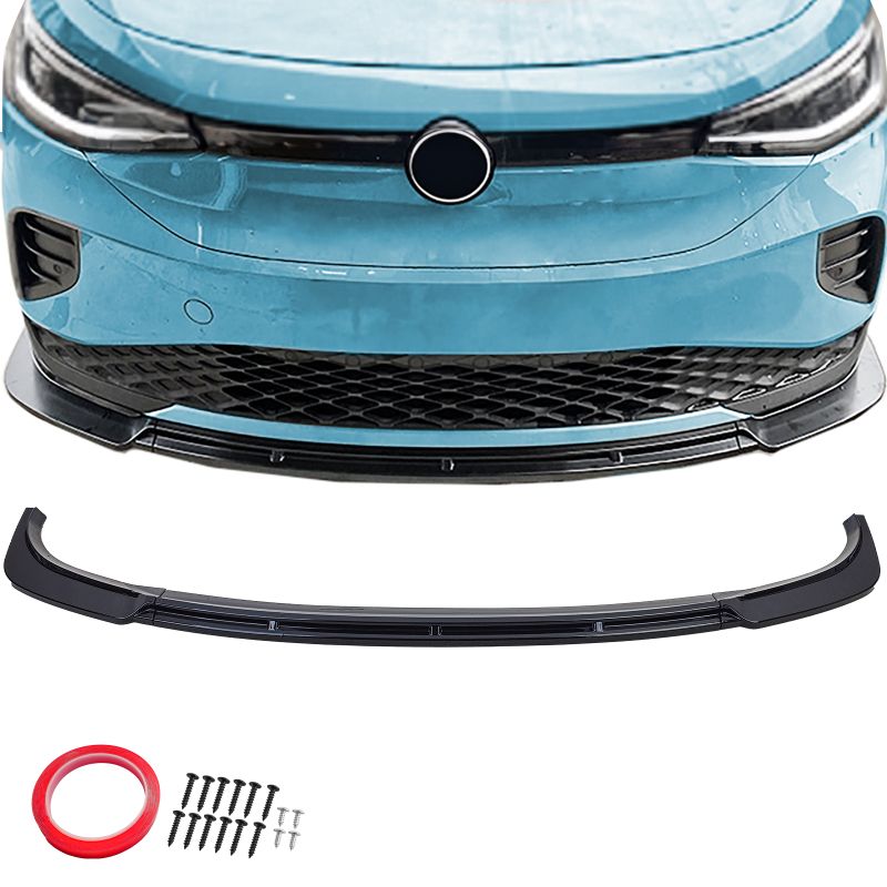 💫Spliter anteriore Lip Black Gloss adatto per VW ID.4💫