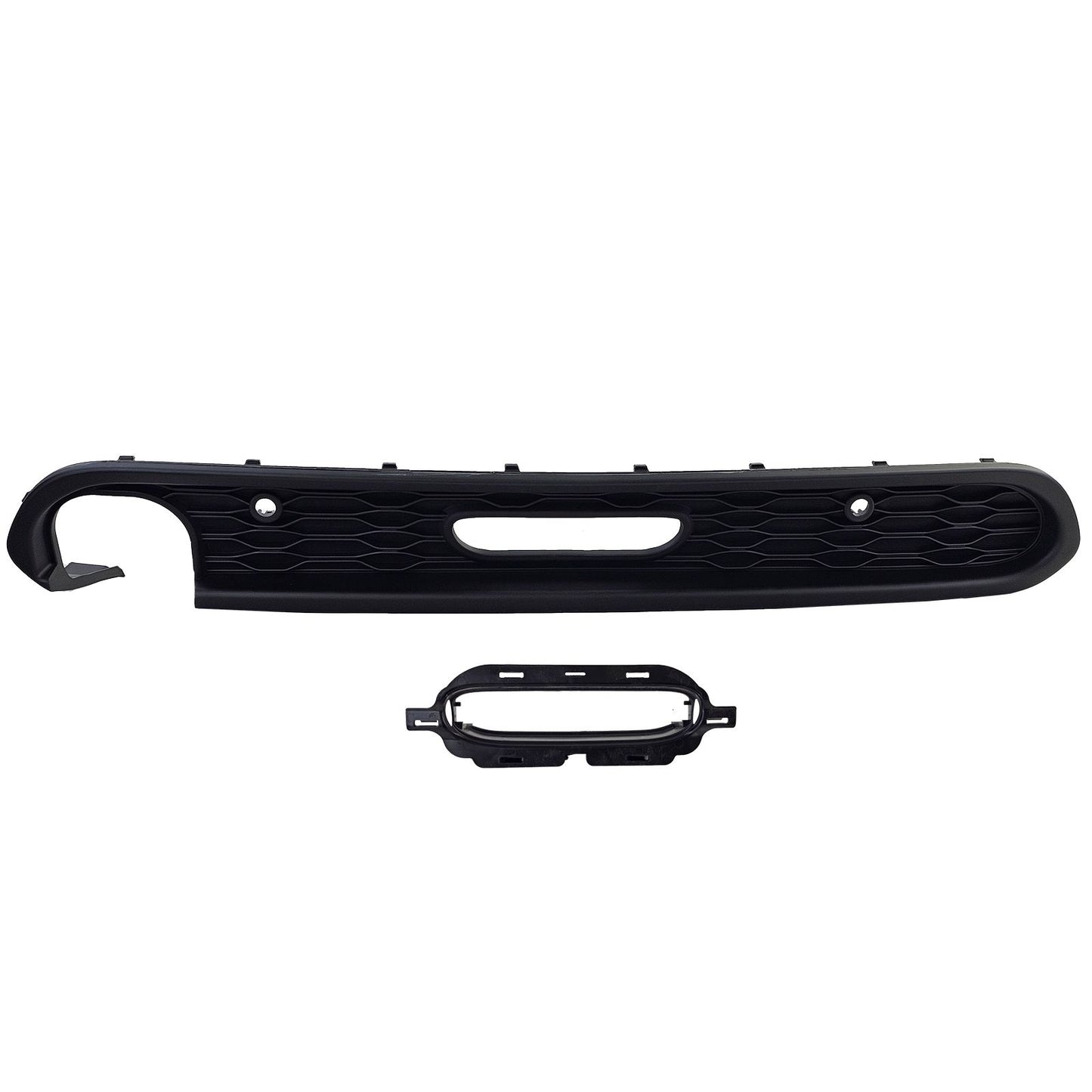 🔥ART.9502 DIFFUSORE POSTERIORE IN LOOK SPORTIVO PER MINI COOPER F55 F56 F57🔥