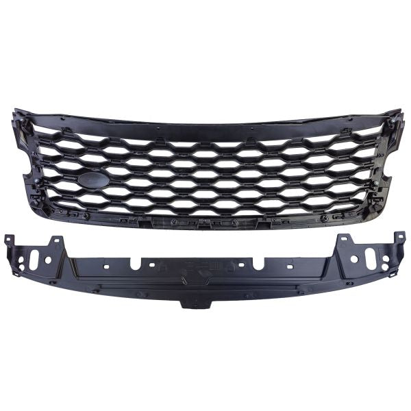 Griglia del radiatore sportiva nero argento per Range Rover Velar L560 2017-2023