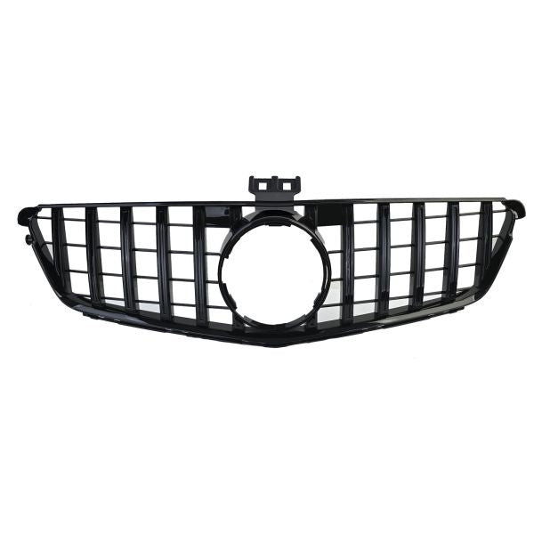 ๐Glossy Black Sports Grille For Mercedes C Class W204 S204 C204๐