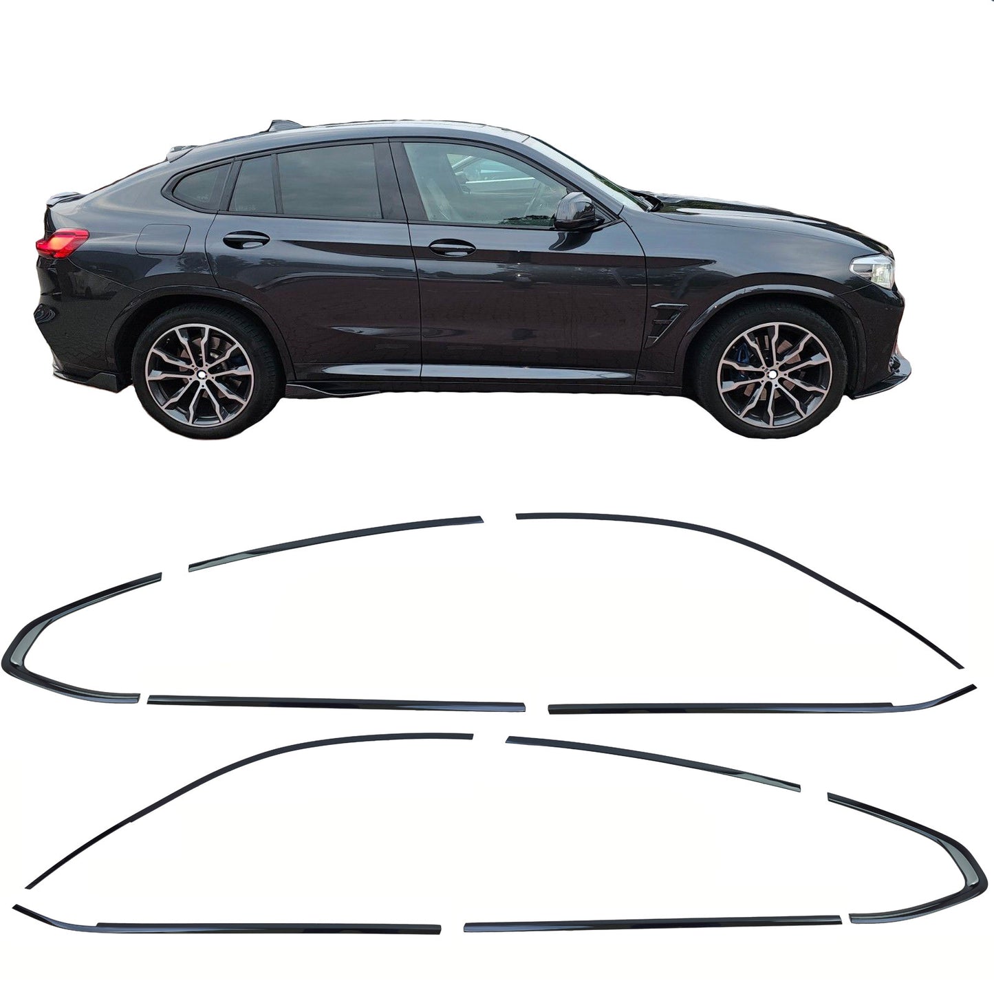 Copri fienstrini nero set di finiture BMW X4 G02 dal 2018
