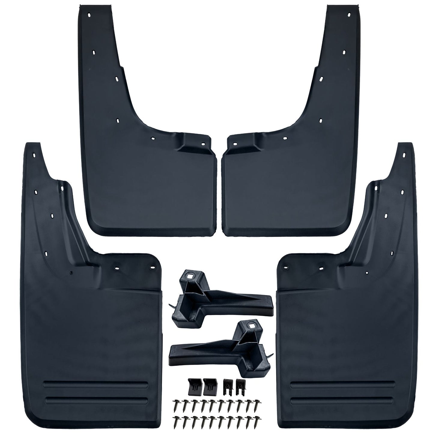 💫ART.3626 Set parafanghi anteriori e posteriori per VW Amarok I 2010-2022💫