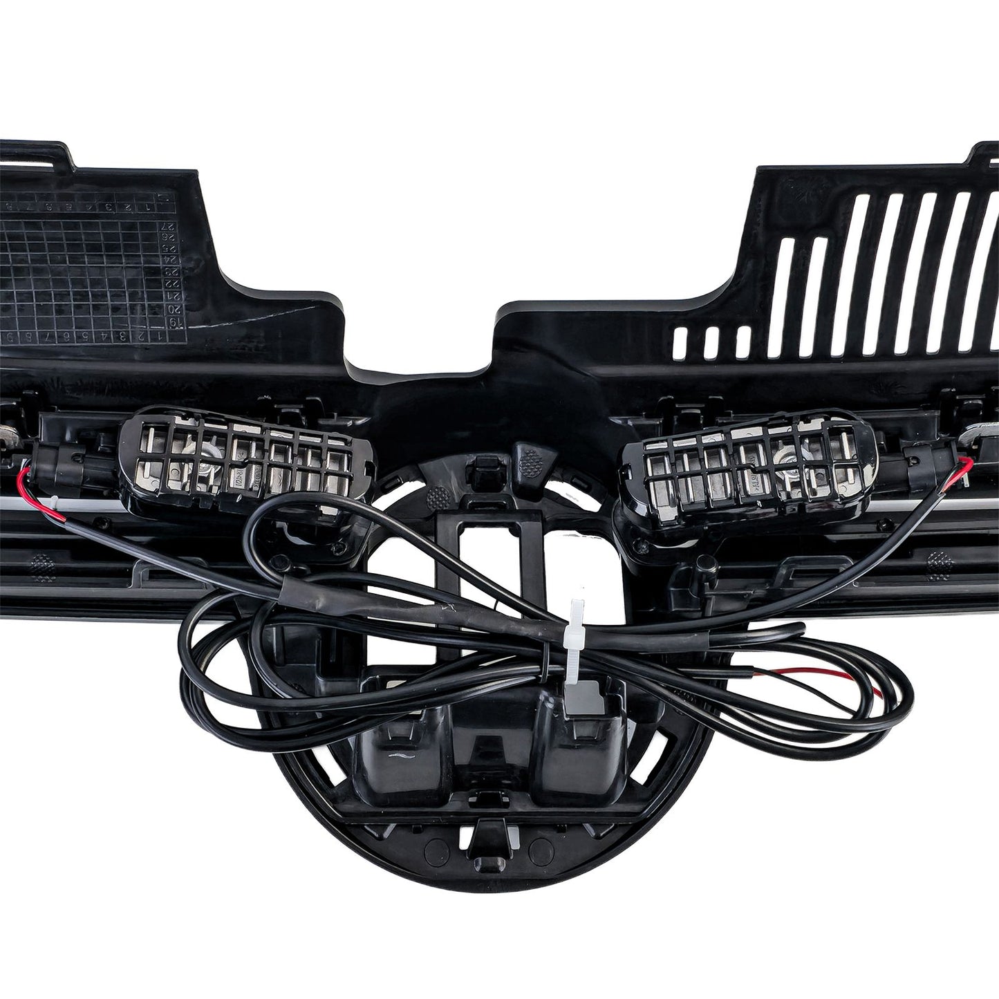 💫ART.8686 Griglia sportiva con finiture cromate e luci diurne a LED per VW Golf 8 2019+💫