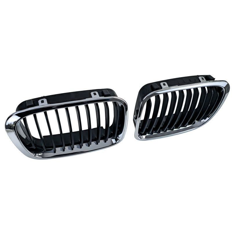 GRIGLIA SPORT NERO/CROMO DOPPIO RENE PER BMW SERIE 3 E46 PRE-FACELIFT 1998-2001
