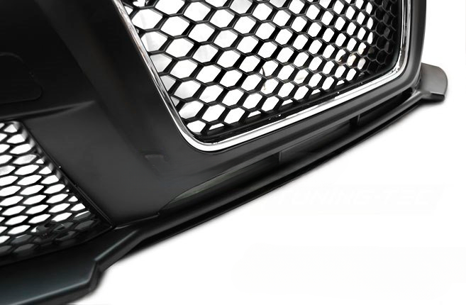 💫ART.7461 Paraurti Anteriore Look RS3 Cromato Nero PDC per AUDI A3 2008-2012💫