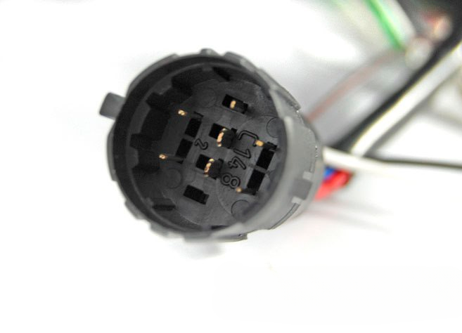 ART.5780 FARI ANTERIORI FIAT PUNTO EVO 10.09-12 DRL NERO IN TESTA