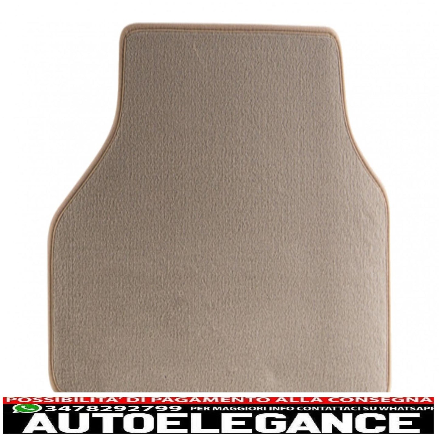 beige mat suitable for bmw 5er (e60) 06/2003-02/2010, 5er (e61) touring 05/2004-08/2010