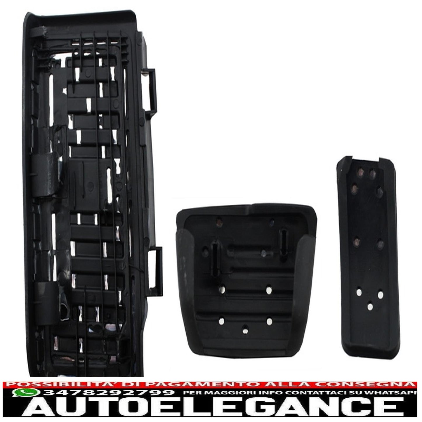 footrest kit suitable for audi a1 8x (2015-2017) a3 8v (2012-2017) tt 8s (2014-2017) q2 (2016-2017) sea leon 5f (2012-2017) ateca (2015-2017) skoda octavia 5e (2013-2017) superb 3 (2015-2017