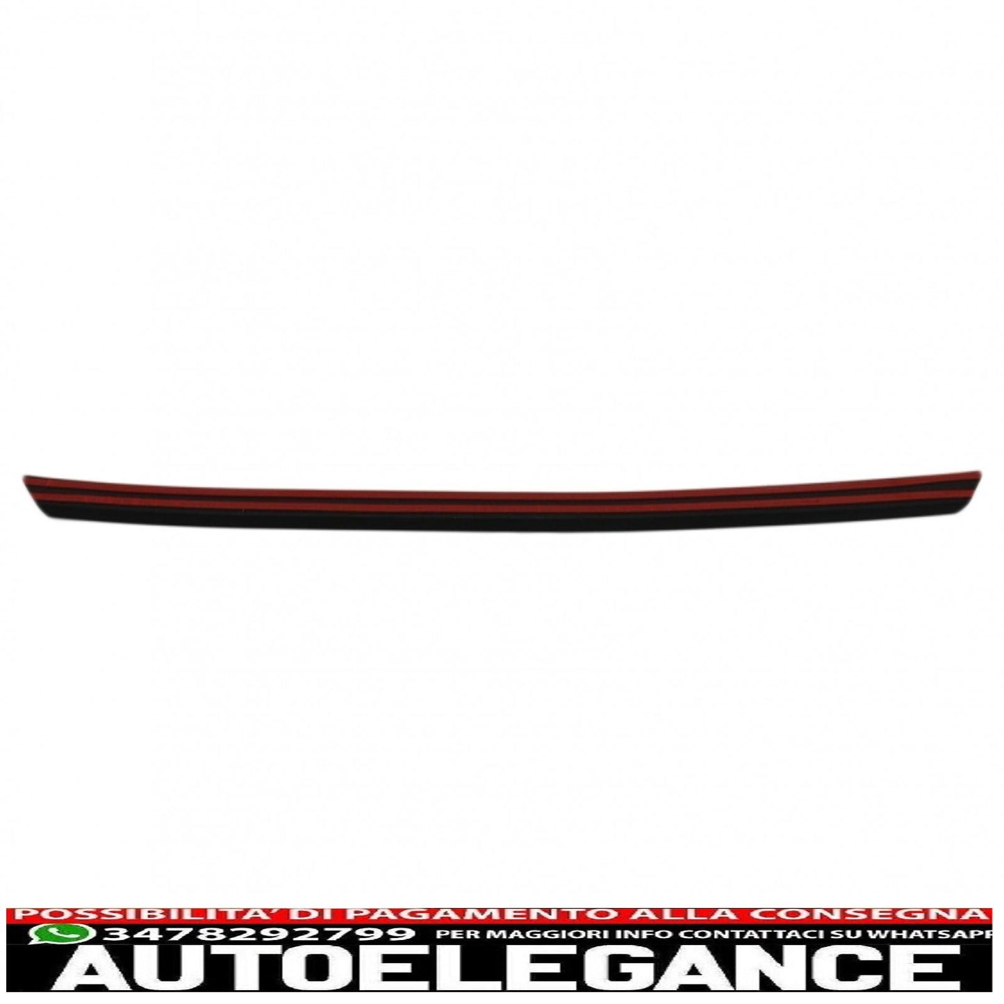 Slim trunk spoiler suitable for BMW 3 series e90 sedan (2006-2011).