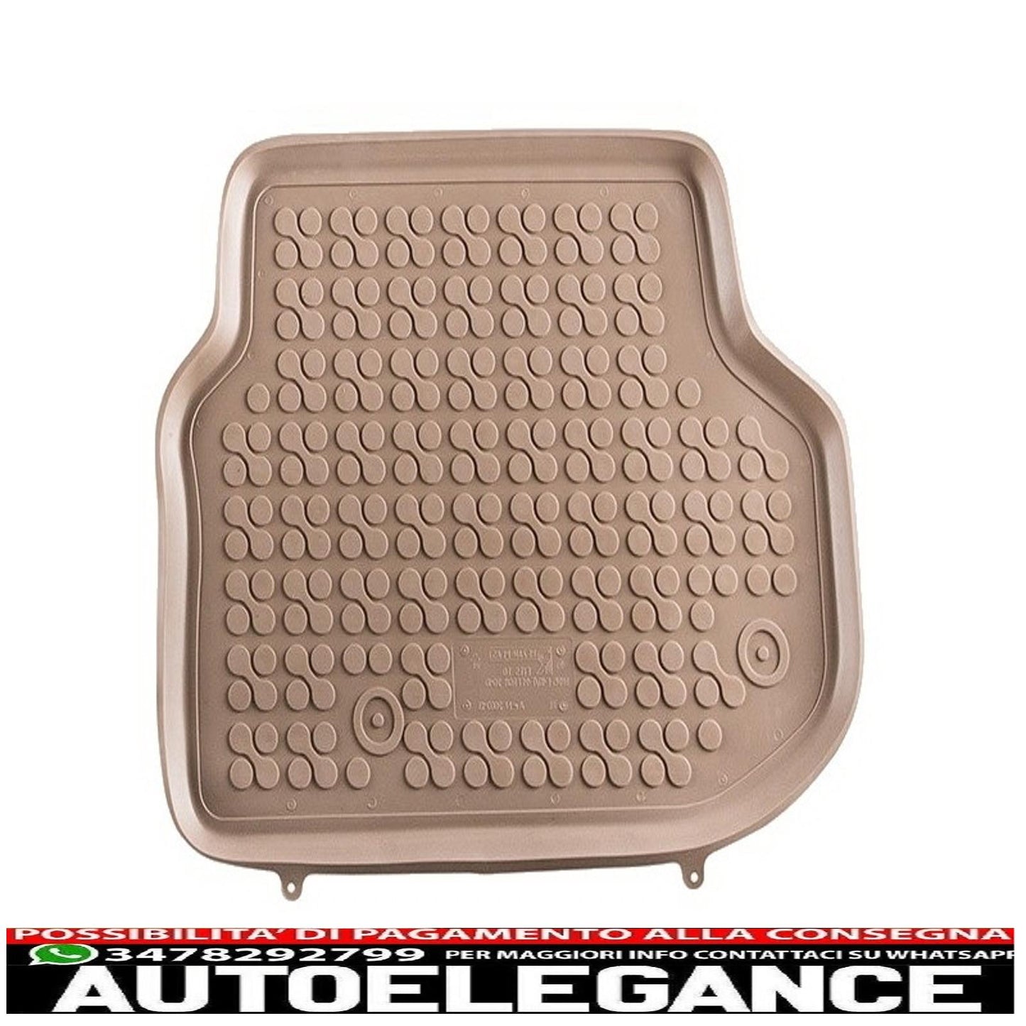 Beige rubber mat suitable for bmw 5 series f10 f11 (2010-2013) sedan touring