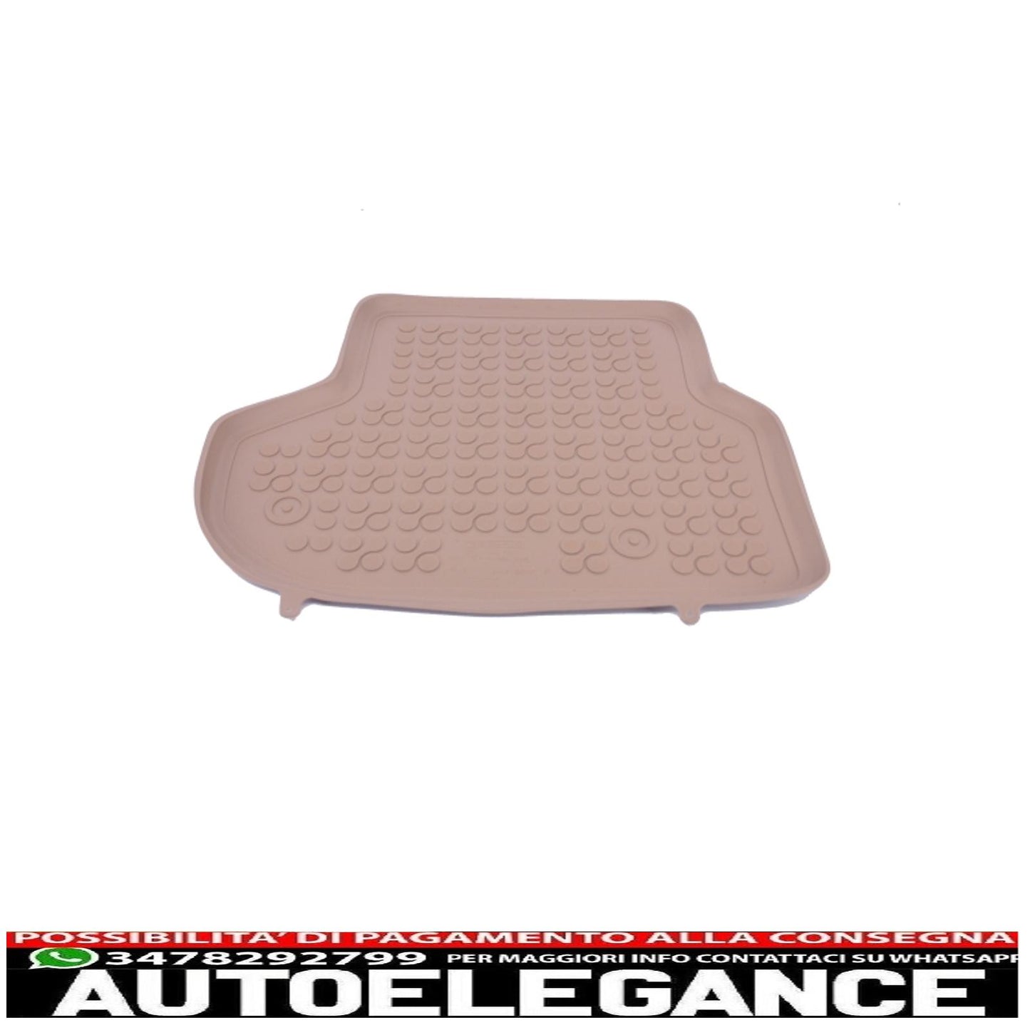 Beige rubber mat suitable for BMW 5 Series F10 F11 2013+