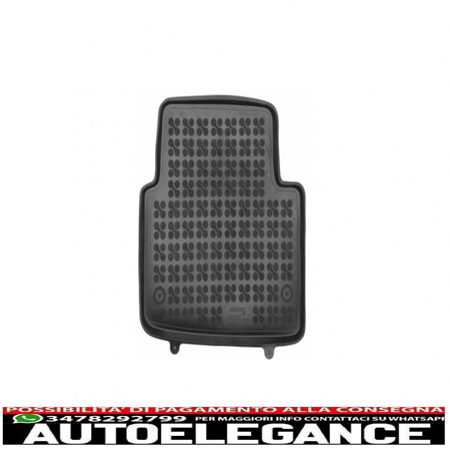 Rubber car mats suitable for skoda scala (2019-) kamiq (2019-)