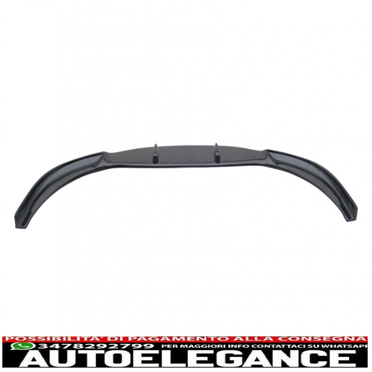 Spoiler di estensione del labbro del paraurti anteriore adatto per VW Transporter Multivan Caravelle T5 Facelift (2010-2015) Sportline