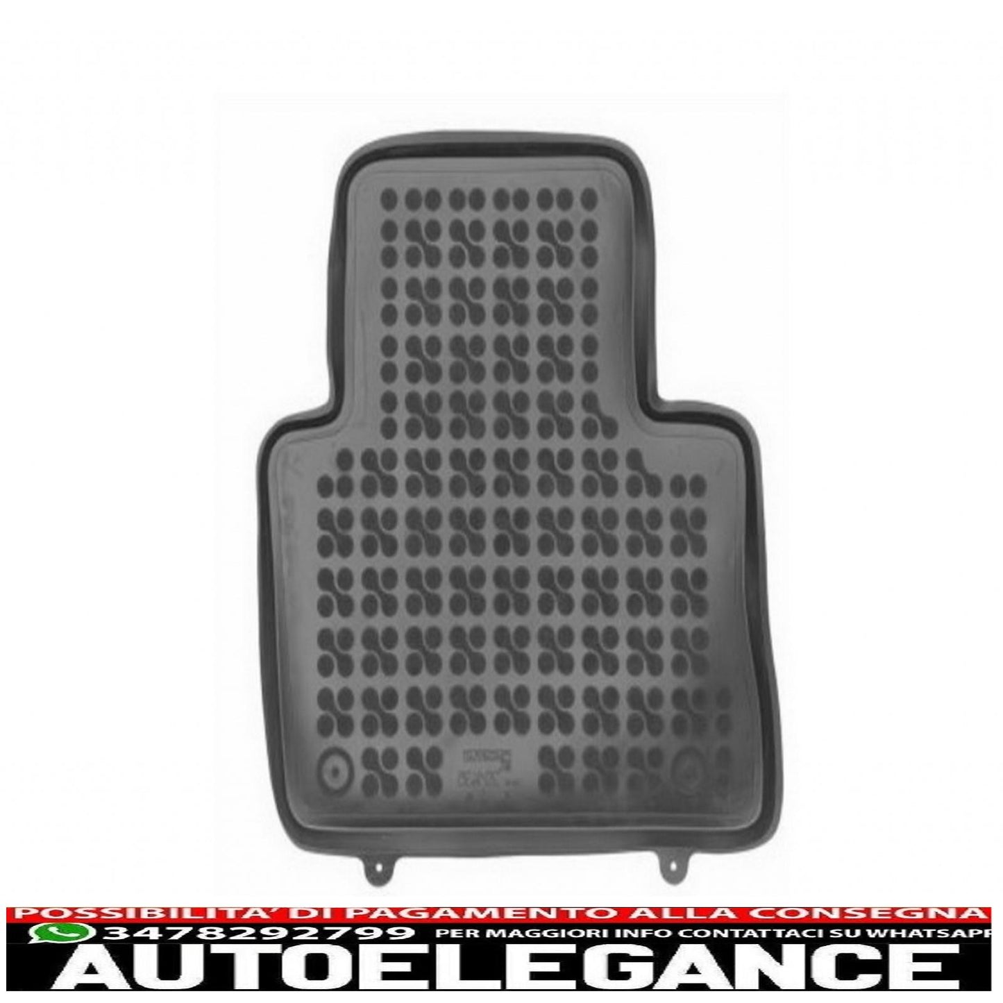 Tappetini in gomma neri adatti per toyota rav4 v (2018-)