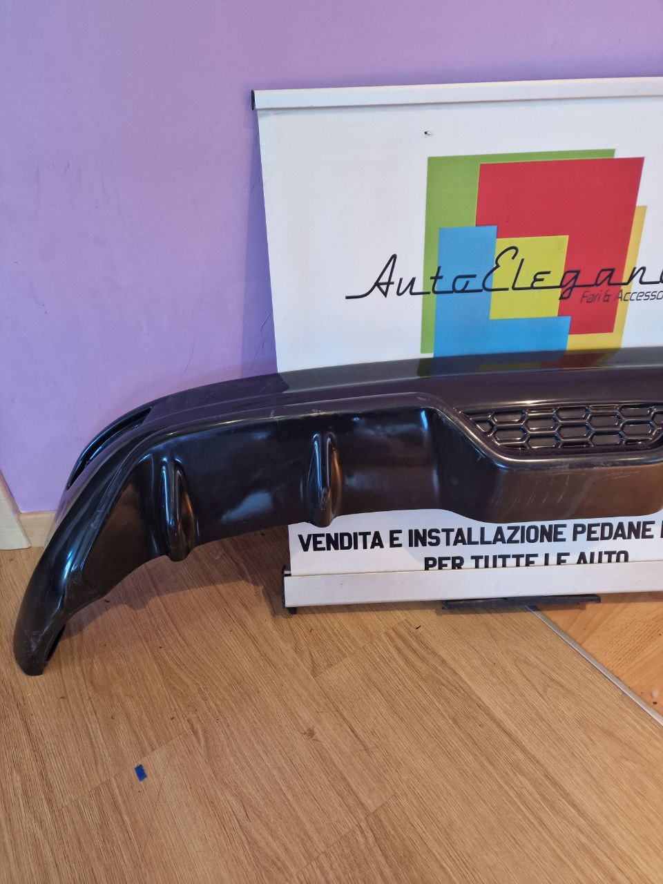 ART. 0850 DIFFUSORE FORD FOCUS MK3 2011-2015 SPORT GREZZO