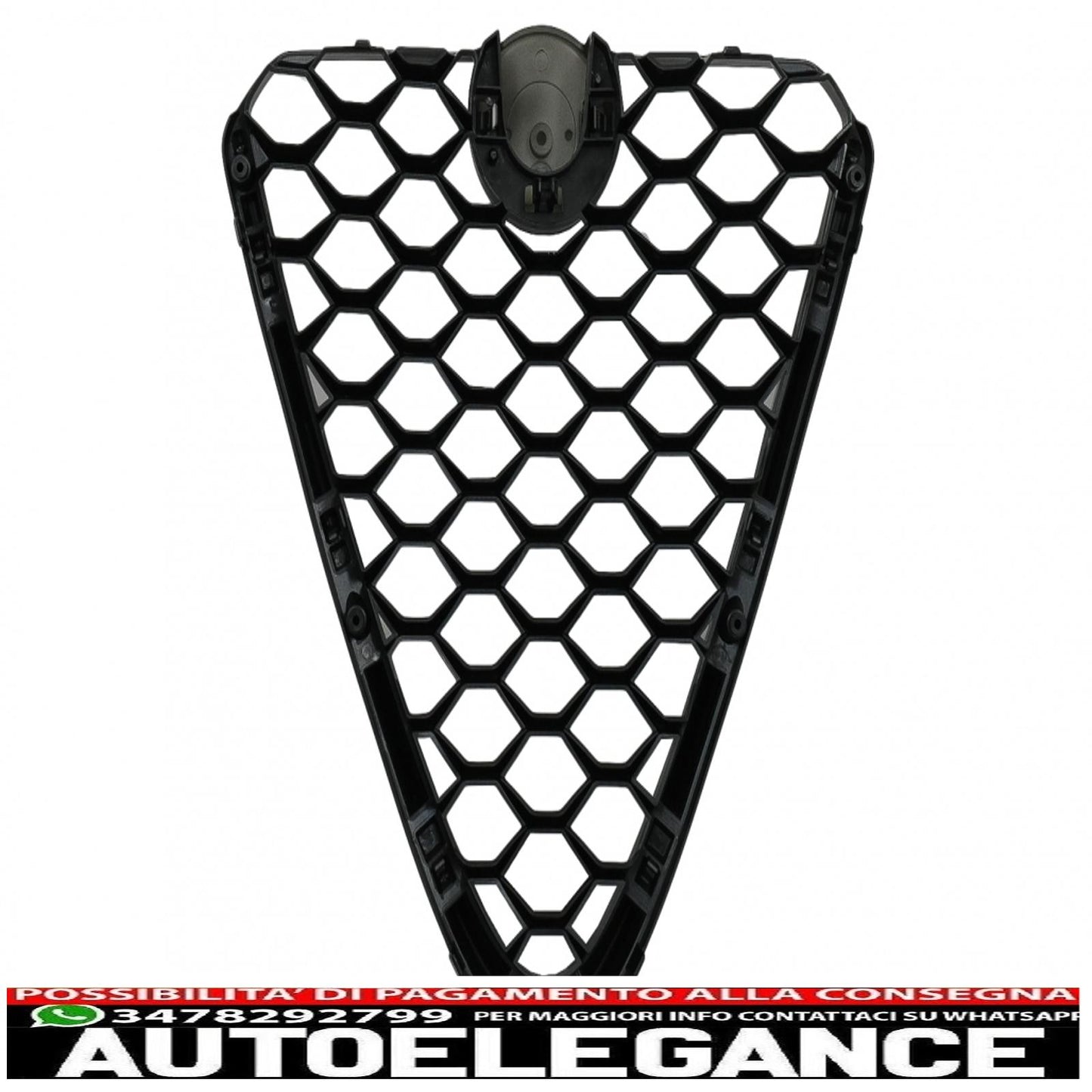 front grill suitable for alfa romeo giulia 952 (2016-2021) piano black