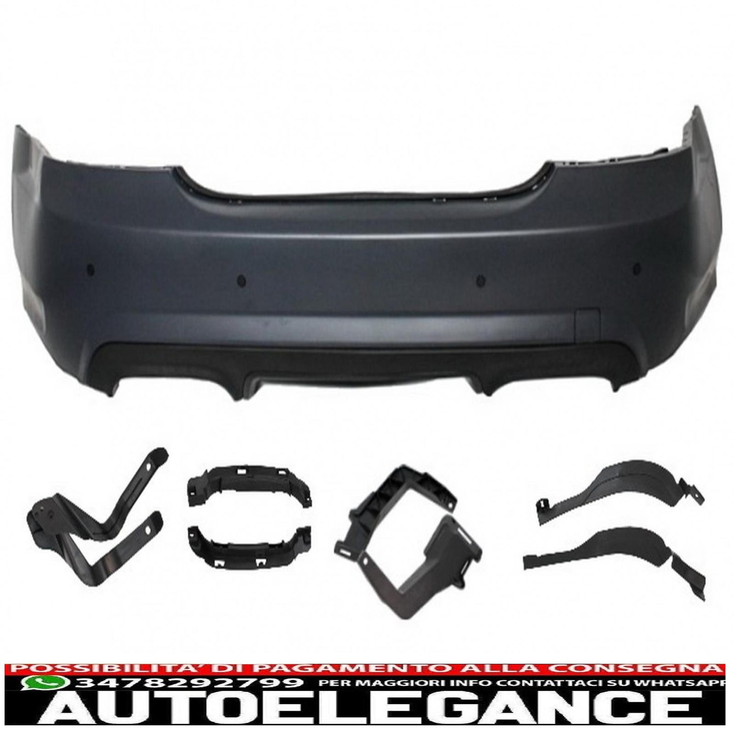 Rear bumper parts brackets suitable for mercedes s class w221 (2005-2012)