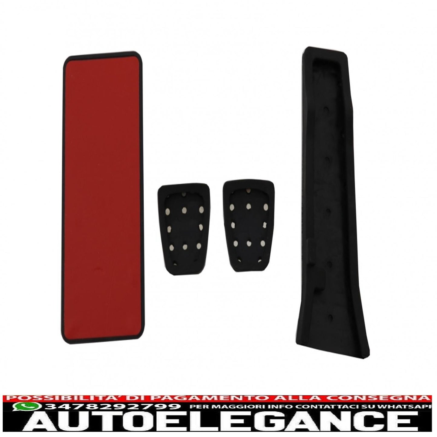 kit poggiapiedi adatto per hyundai sonata (2011-2014) hyundai ix35 (2010-2015) hyundai santa fe (2006-2012) cambio manuale