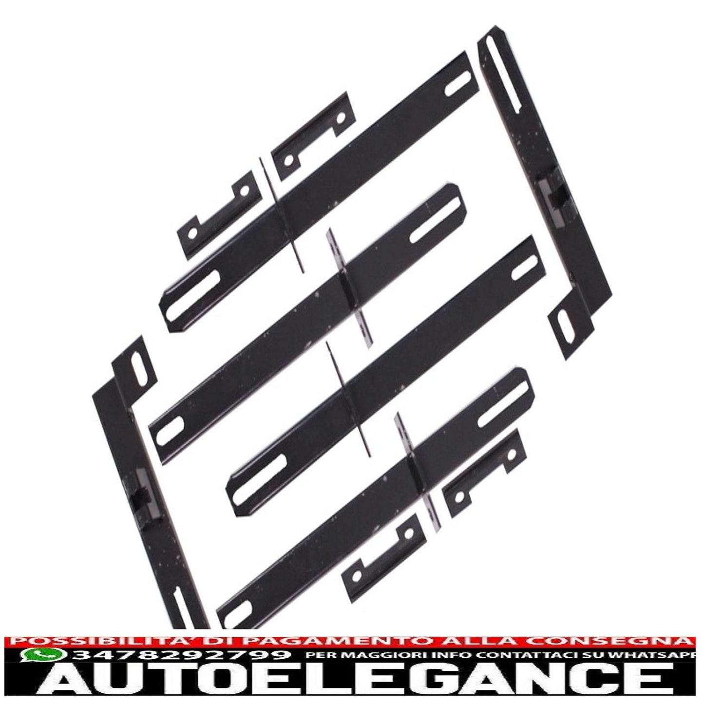 Side steps suitable for mitsubishi outlander iii (2012-2018) asx (2010-2018) kitt design