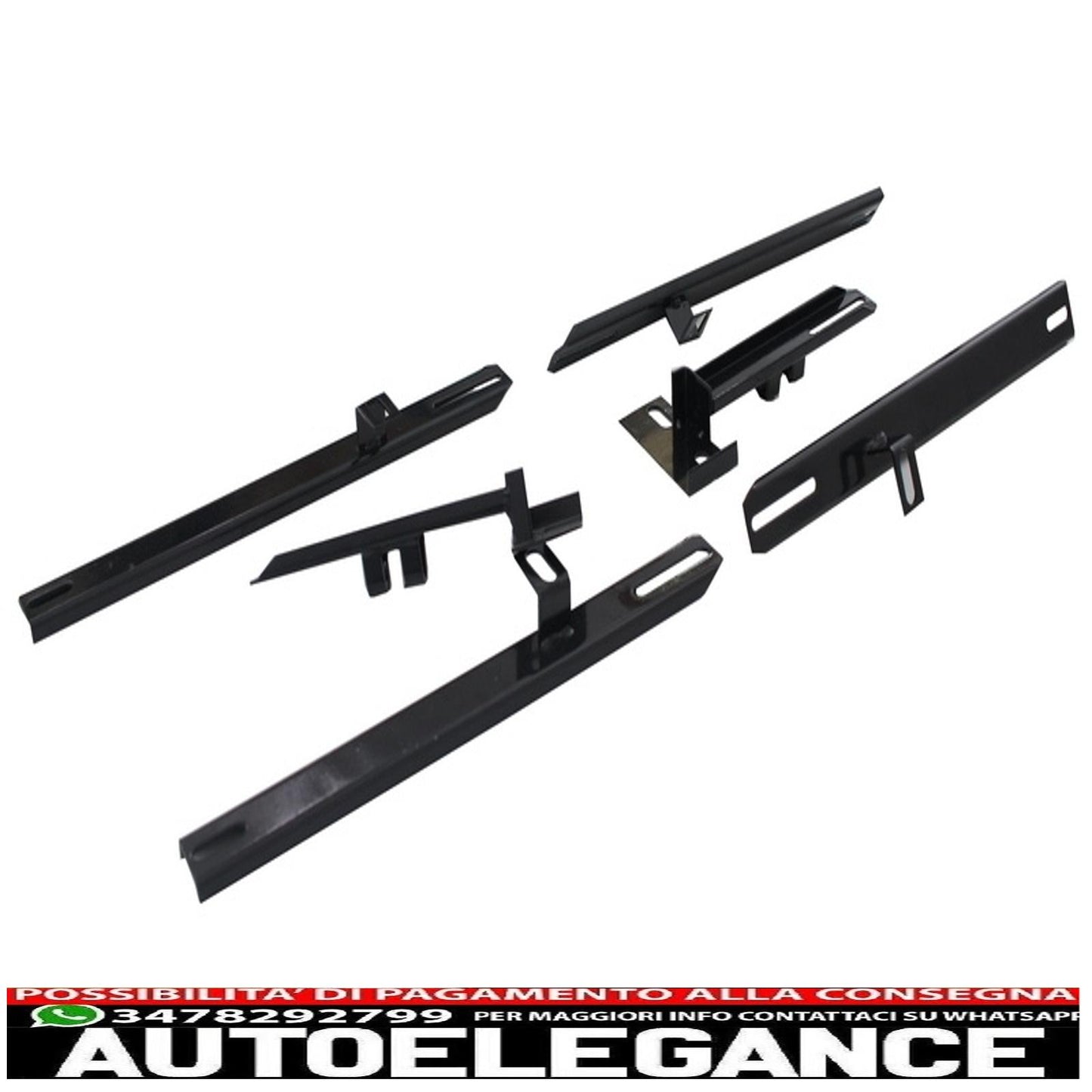 side steps suitable for skoda yeti 5l (2009-2017) kitt design