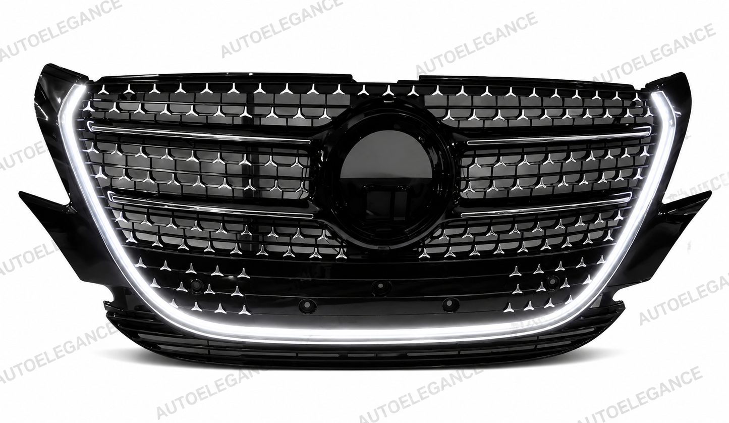 💫Griglia Anteriore Stile M per Mercedes Vito W448 2024+ Pre Facelift💫