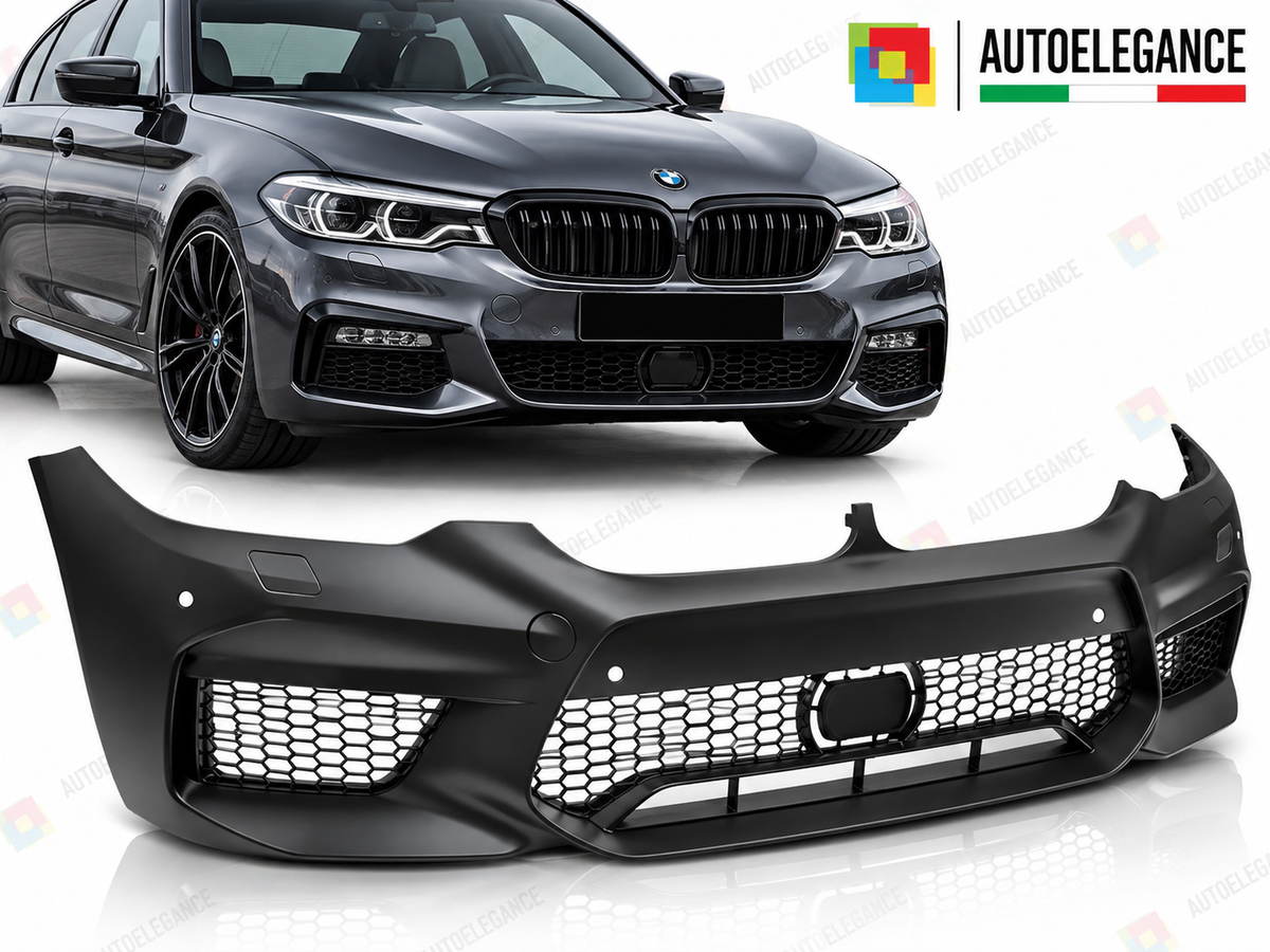 PARAURTI ANTERIORE STILE SPORT PDC adatto per BMW SERIE G30-G31 17-20 LOOK M