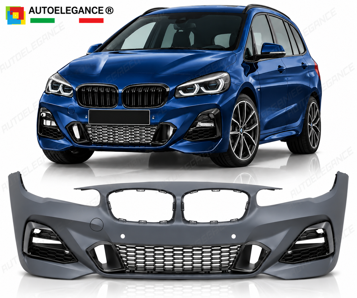 PARAURTI ANTERIORE STILE SPORTIVO ADATTO PER BMW F45/F46 LCI 18-21 LOOK M SPORT