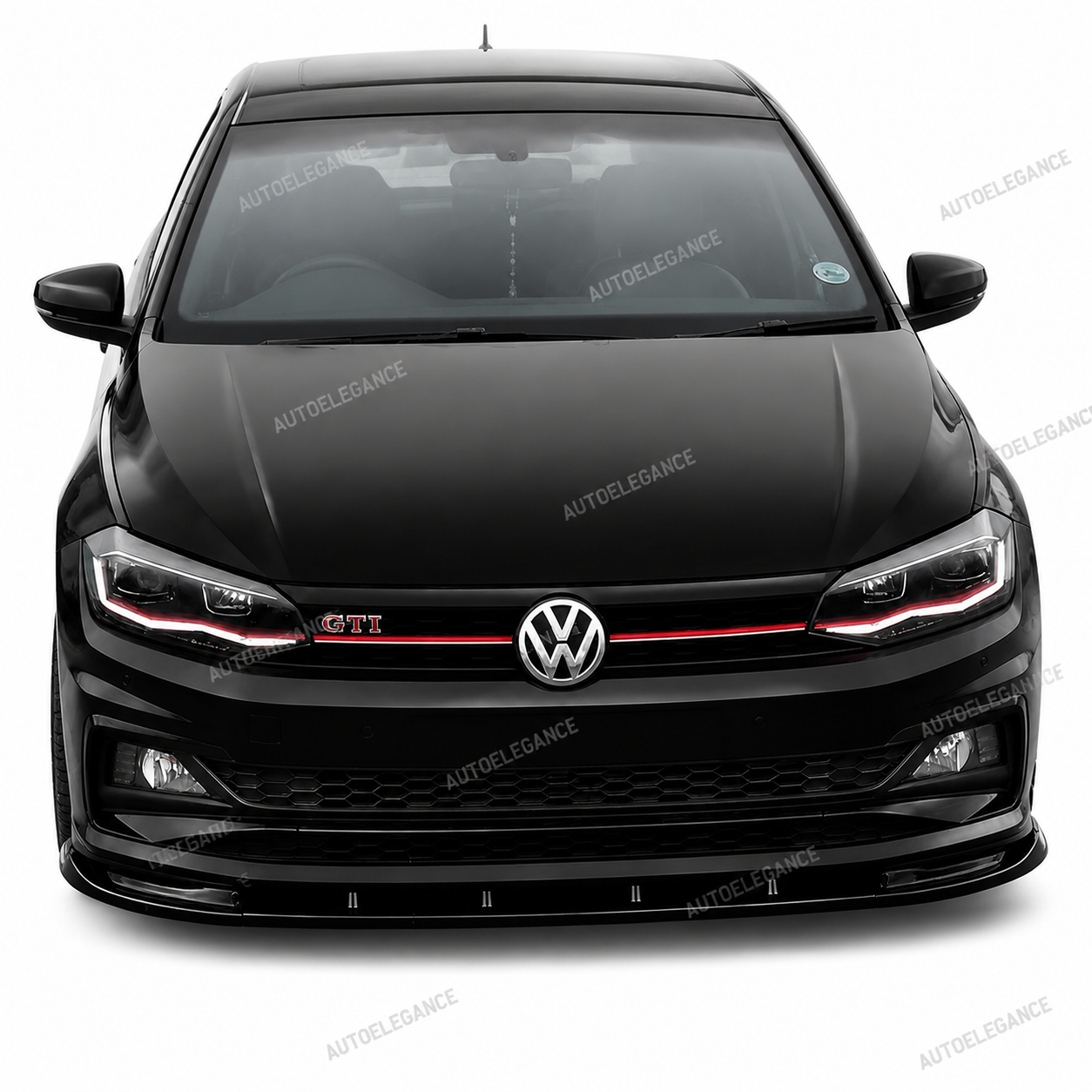 💫Splitter Anteriore Nero Lucido per Polo 8 GTI R-line 2017-2021💫
