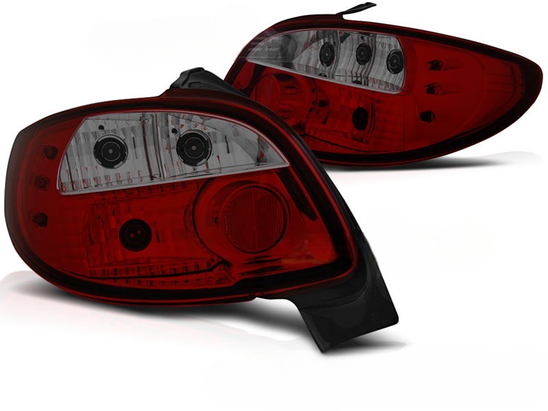 😎FARI POSTERIORI NERO ADATTO PER PEUGEOT 206😎