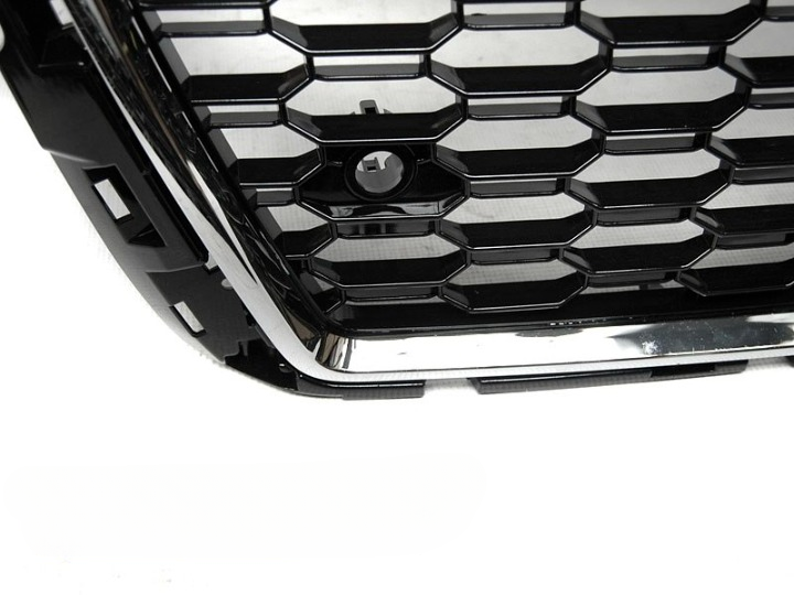 💫ART.6011 GRIGLIA SPORTIVA CROMATA NERA per AUDI A3 (8V) 2017-2020💫
