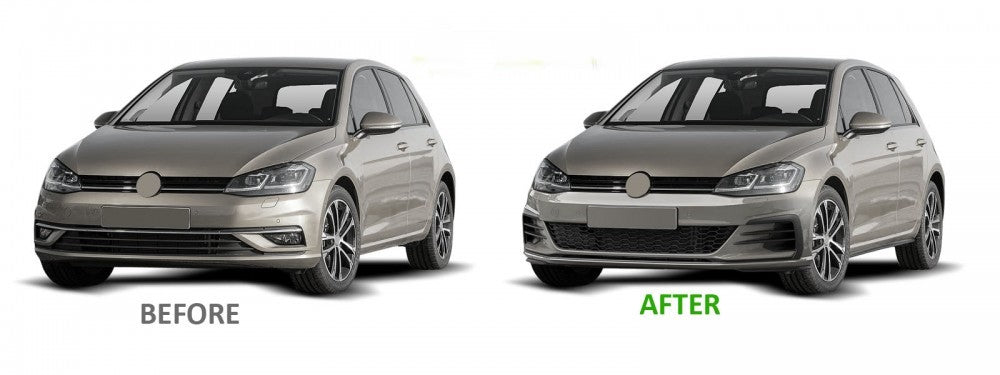 ART.3789 PARAURTI ANTERIORI VW GOLF 7 17-19