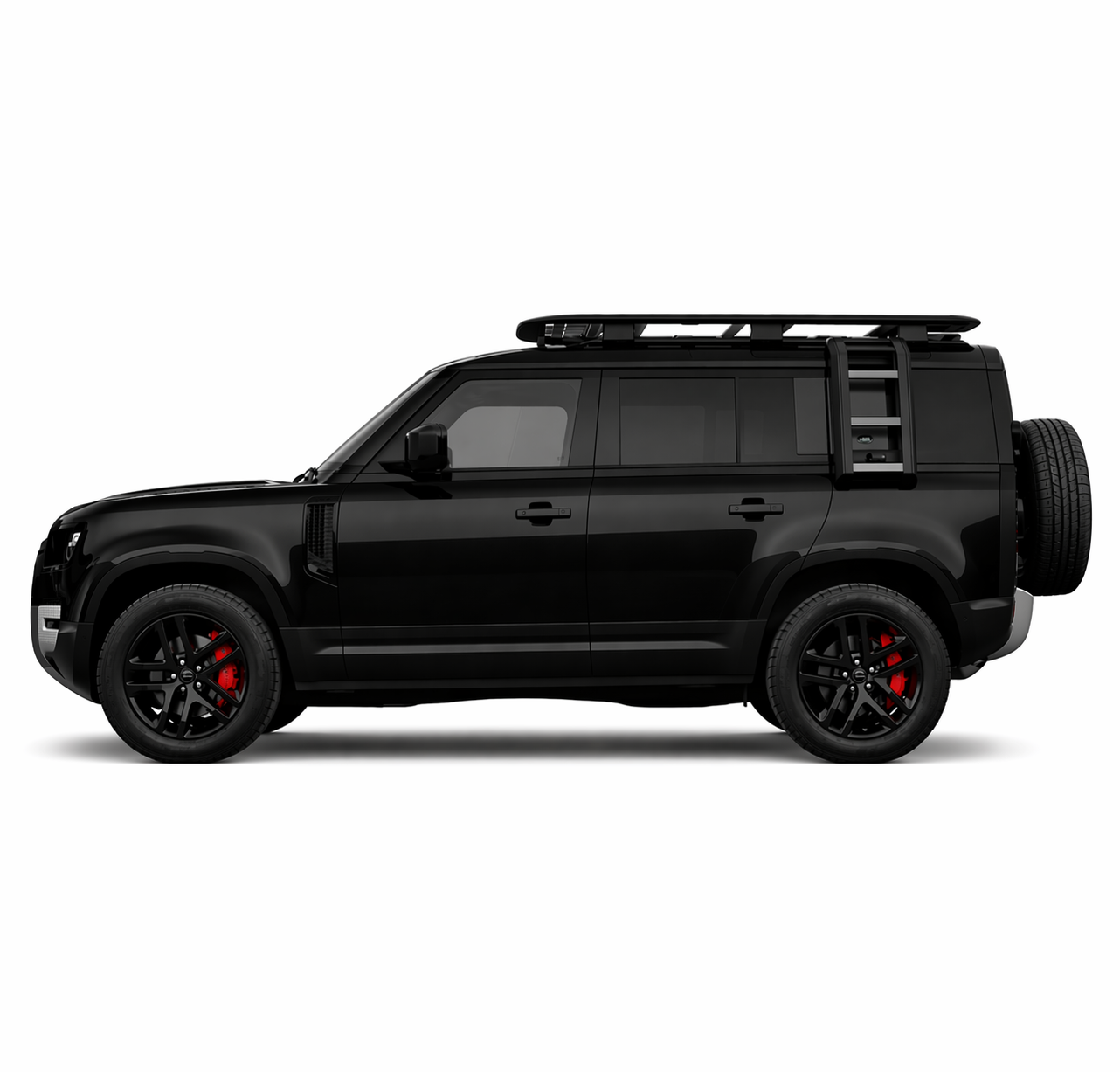 🔥COPRI PINZE FRENO IN ALLUMINIO ROSSO PER LAND ROVER DEFENDER 2020-2025🔥