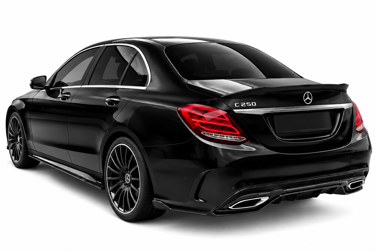 👉Splitter posteriore laterale adatto per Mercedes W20S AMG (2014-2018)👈