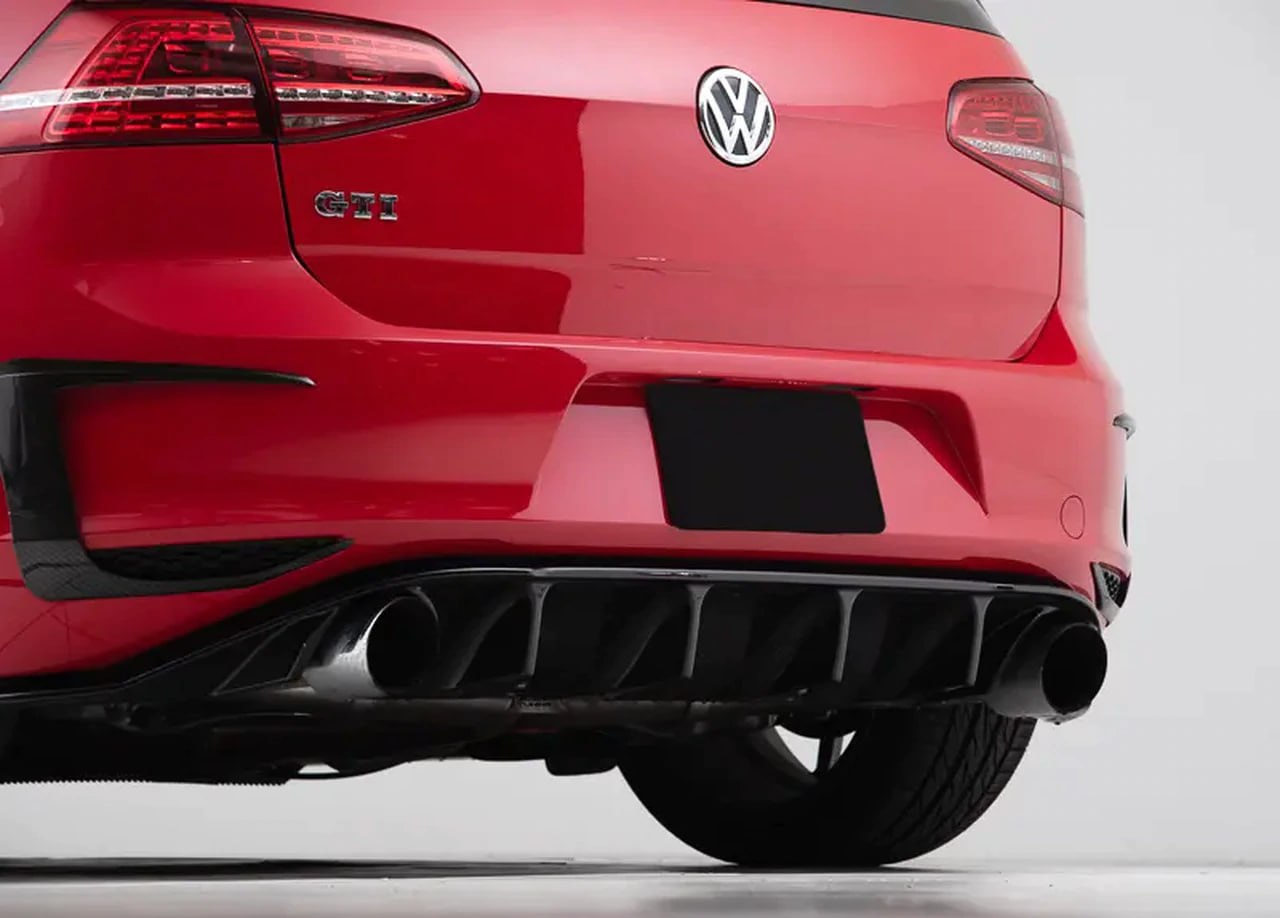 2085 DIFFUSER GOLF 7 2012-2016 LOOK GTI TCR RAW