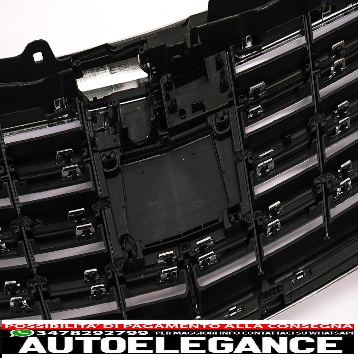 front grille suitable for mercedes s class w222 (2014-08.2020) chrome