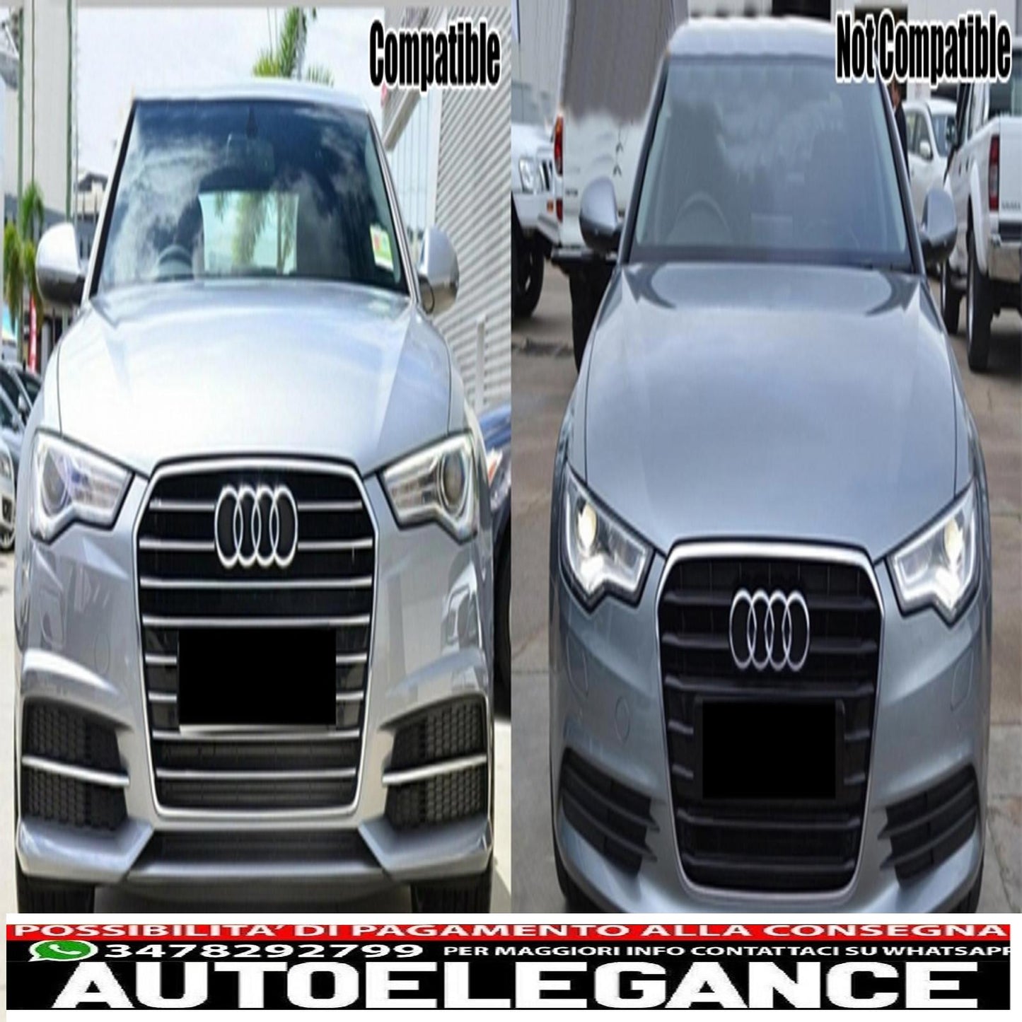 front bumper suitable for audi a6 c7 4g (2011-2015) rs6 design