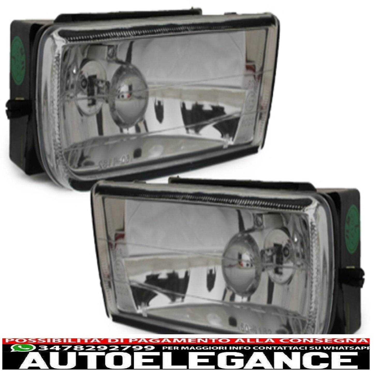 fog lights suitable for bmw e36 92-98_chrome