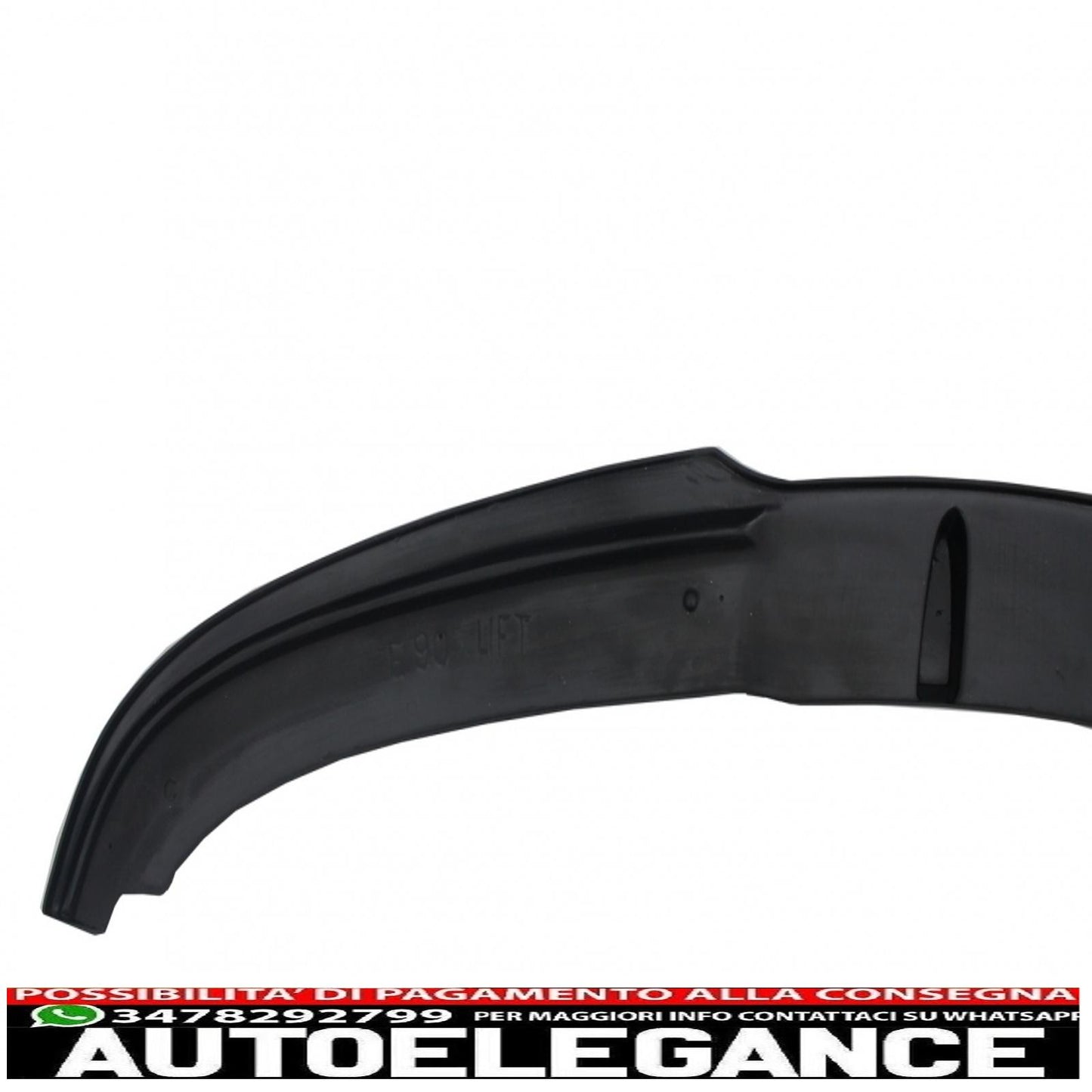 Front bumper spoiler suitable for bmw e90 e91 limousine touring lci facelift (2008-2011)