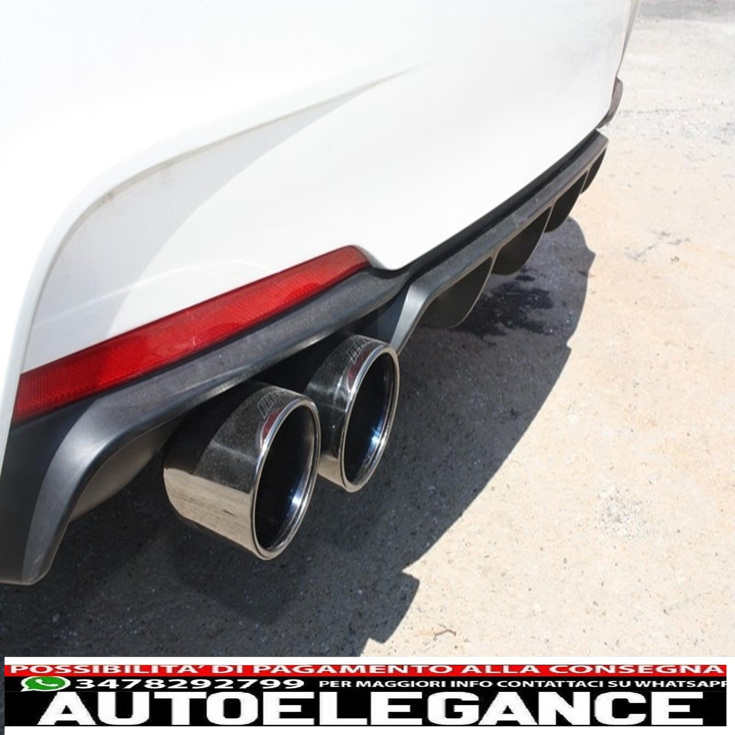 quad exhaust muffler tips fit for bmw 3 series e46 e90 e92 e93 f30 f31 4 series f32 f33 f36 5 series e60 f10 f11 g30 6 series f06 f12 f13 m3 m5 m-power design