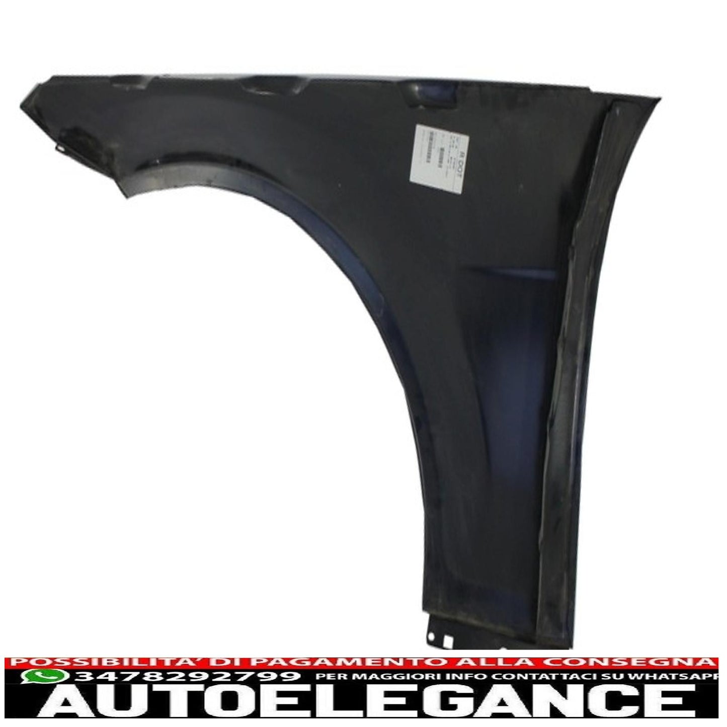 parafanghi anteriori adatti per mercedes benz classe c w204 (2007-2014) neri