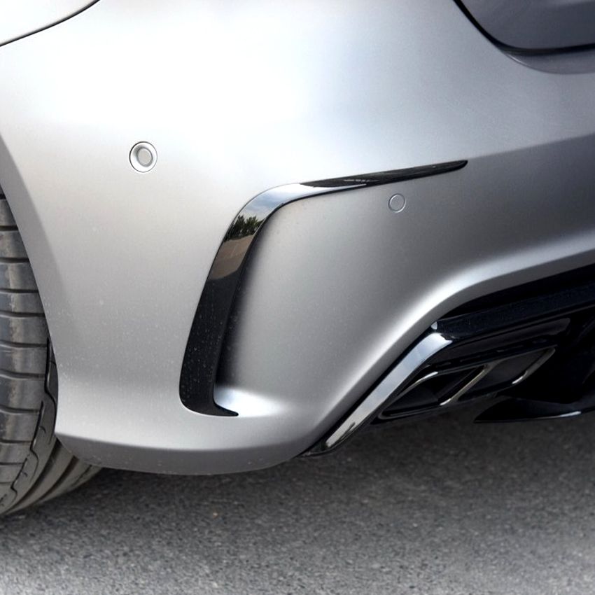 6641 ⭐AERO FLAPS NERI posteriori adatti per Mercedes W176 Classe A⭐