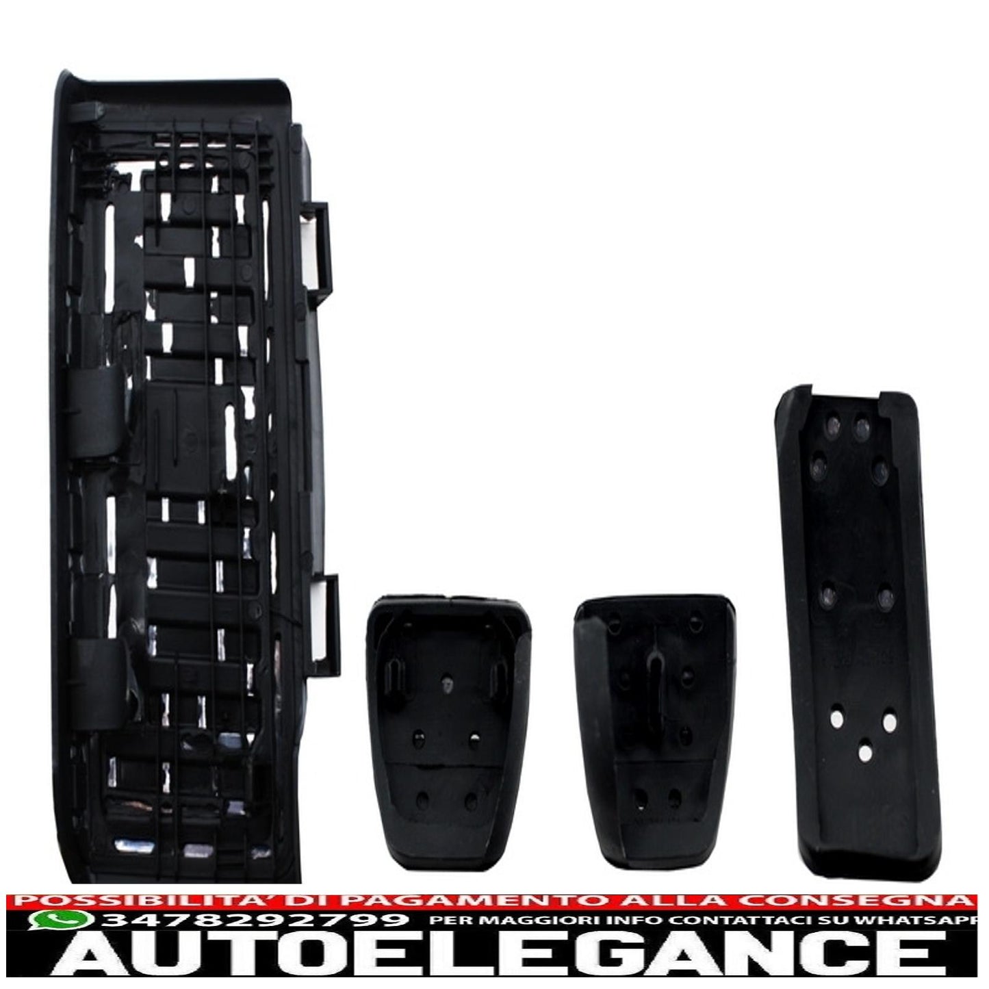 Footrest kit suitable for VW Golf 7 (2012-2016) Passat B8 (2015-2018) Tiguan (2016-) Audi A1 8X (2015-2017) A3 8V (2012-2017) TT 8S (2014-2017) Q2 (2016-2017) Leon seat 5f (2012-2017) skoda o