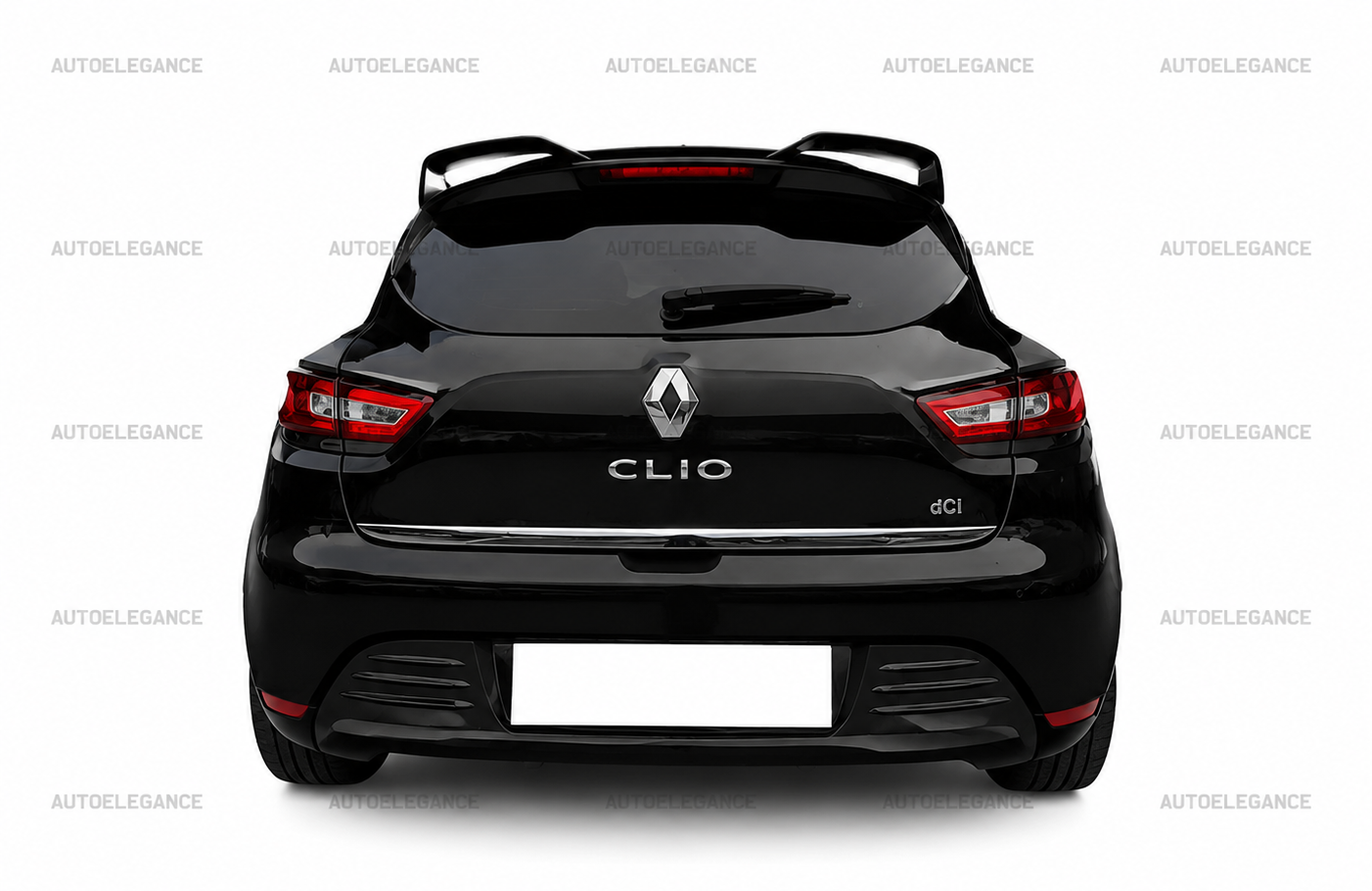 💫ART.0414 SPOILER TETTO NERO LUCIDO PER RENAULT CLIO 4 IV RS CUP 2012-2018💫