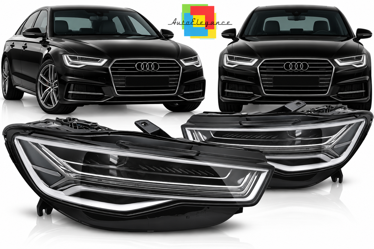 FARI FULL LED DRL ADATTI PER AUDI A6 C7 14-18