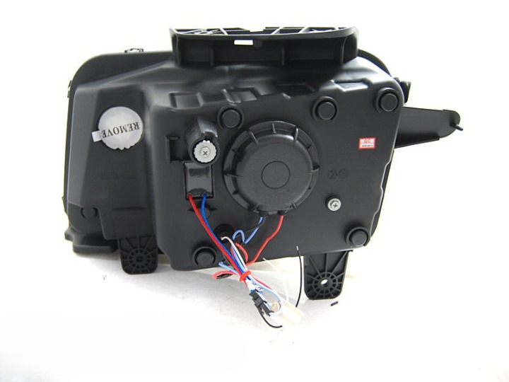 ART.5514 FARI ANTERIORI ADATTO PER CHEVROLET CAMARO 09-13 TUBO NERO CHIARO