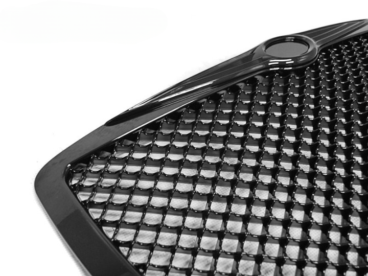 💫ART.7502 GRIGLIA STILE BENTLEY NERO LUCIDO per CHRYSLER 300 C 04-11💫