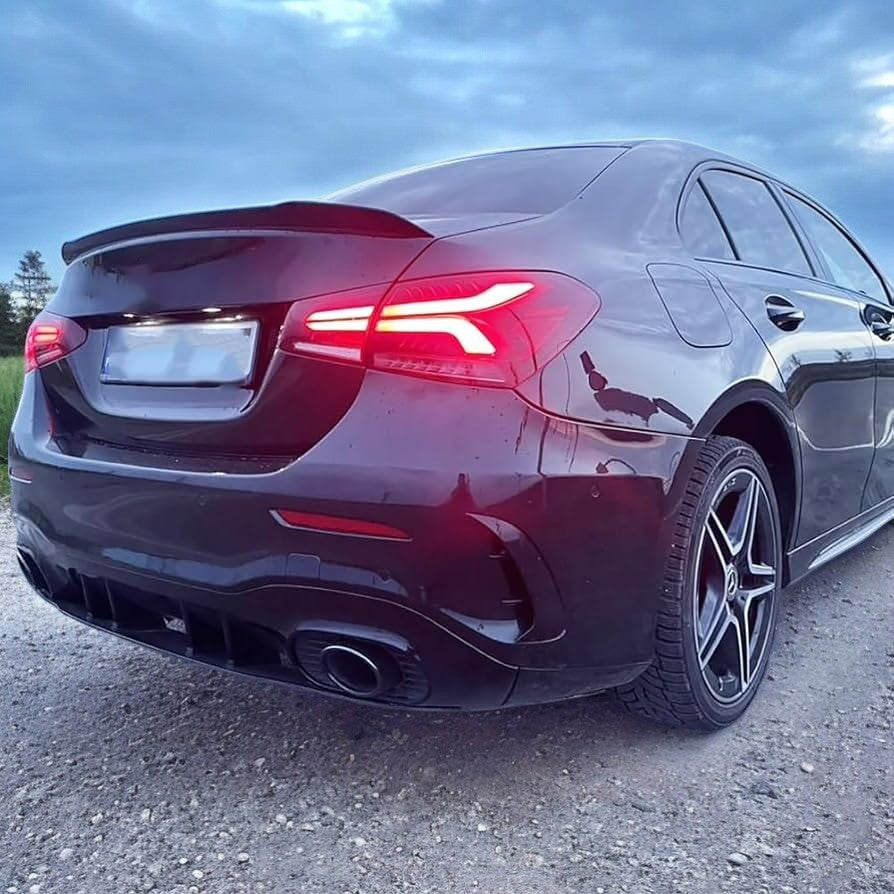 Spoiler adatto per Mercedes A-Class (V177) Sedan (2018-On)