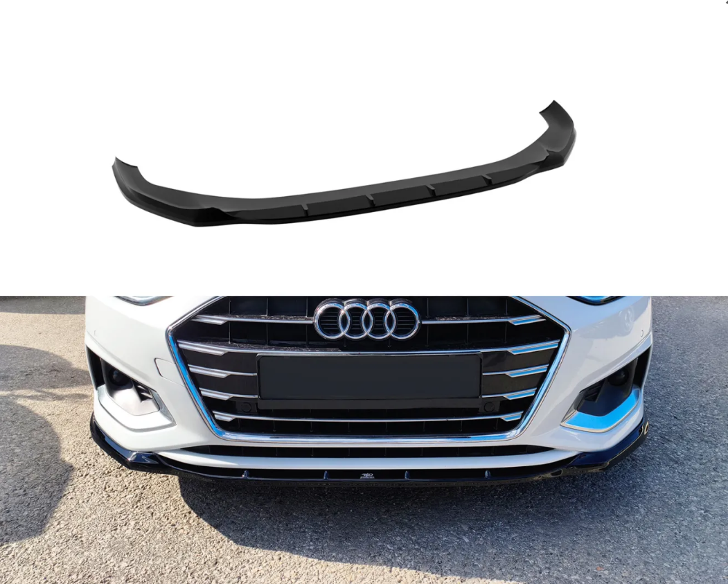 💕ART.9549 SPLITTER Audi A4 B9 NERO LUCIDO💕