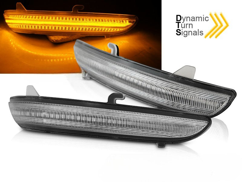 😎DIREZIONE LATERALE NELLO SPECCHIETTO LED BIANCO ADATTO PER PEUGEOT 208 12-15😎